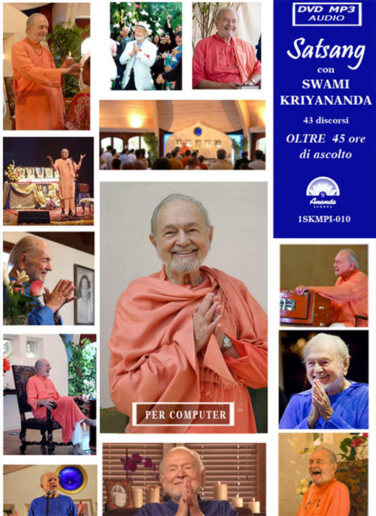 Satsang con Swami Kriyananda – 43 discorsi su chiavetta USB