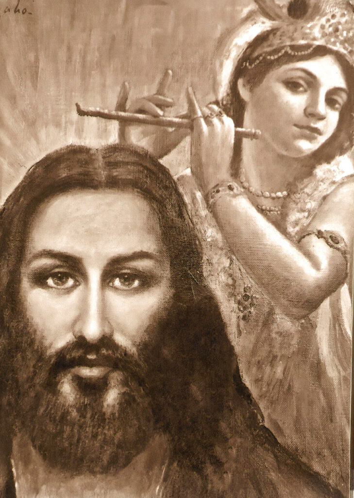 Gesù-con-Krishna