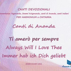 Ti amerò per sempre - Always Have i Love Thee - Immer hab ich Dich geliebt