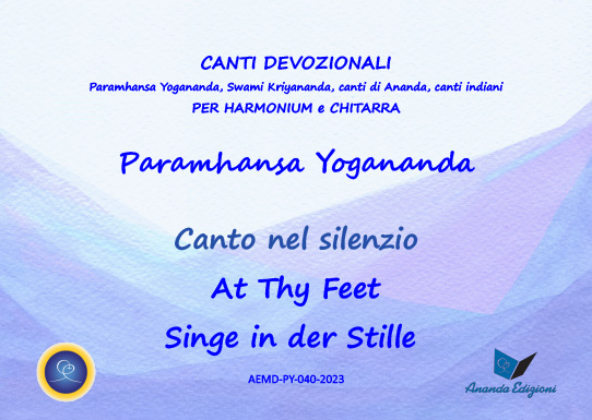 Canto nel silenzio - At Thy Feet - Singe in der Stille