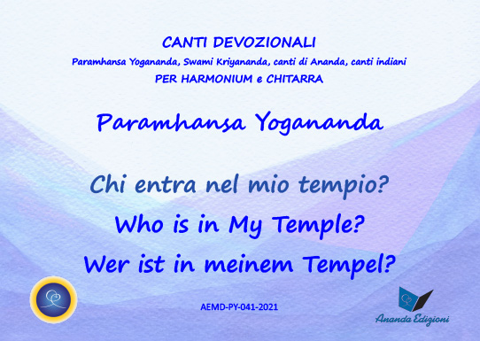 Chi entra nel mio tempio? - Who Is in My Temple? - Wer ist in meinem Tempel