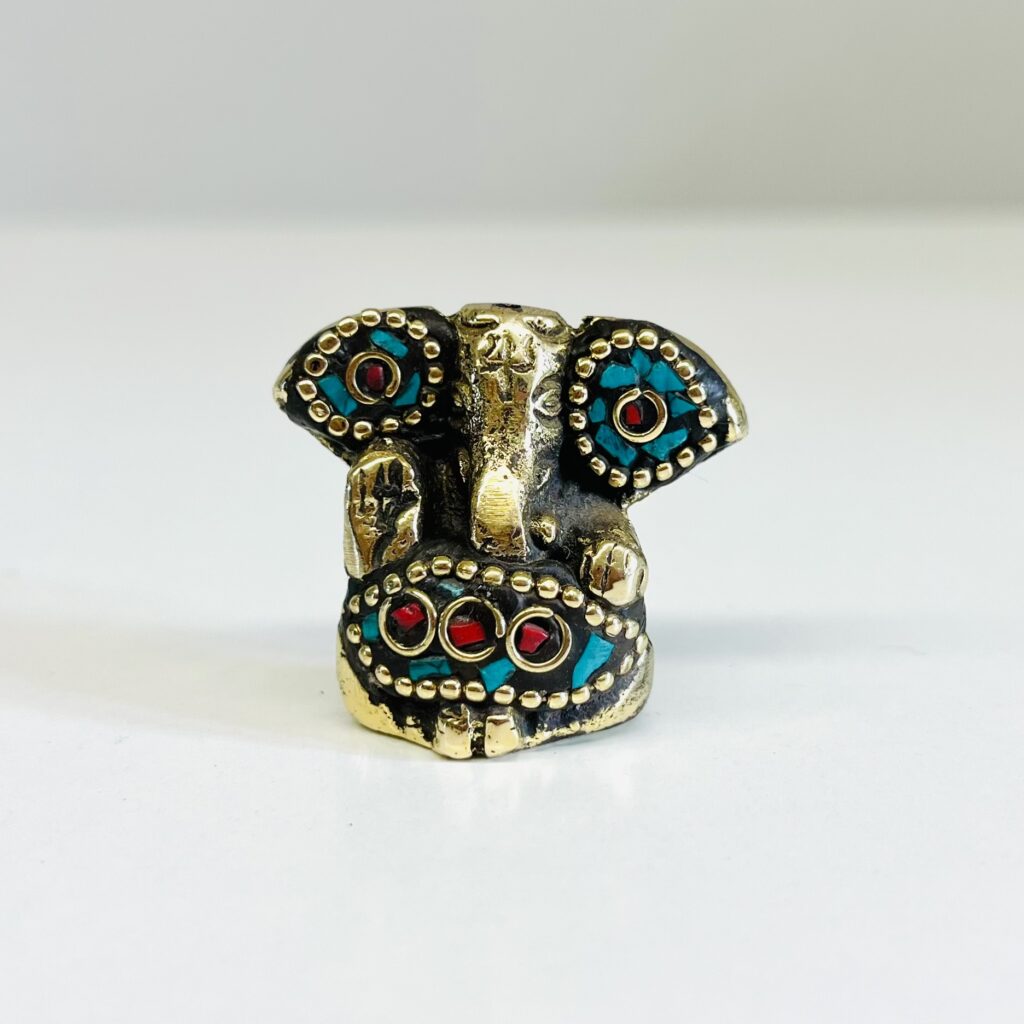 Ganesha-ottone-portaincenso