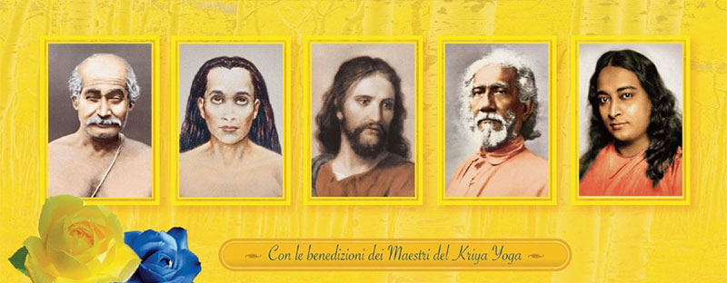 Altare da viaggio dei Maestri del Kriya Yoga - giallo
