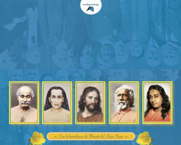 Altare da viaggio dei Maestri del Kriya Yoga - blu - immagine 3