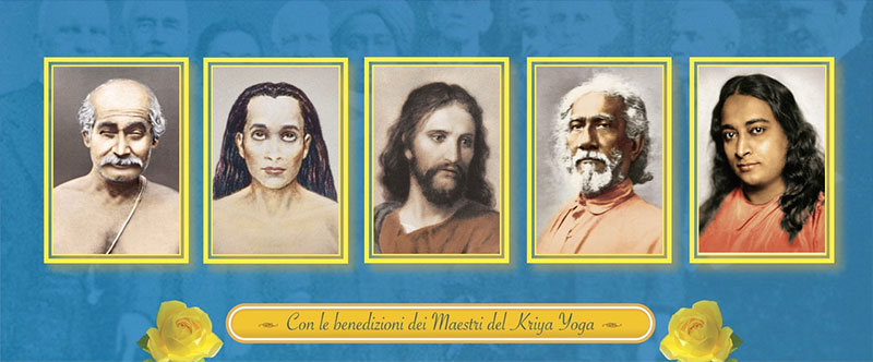 Altare da viaggio dei Maestri del Kriya Yoga - blu
