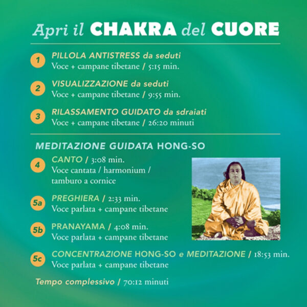 Apri il chakra del cuore - Medita con Yogananda - scaricabile - immagine 2