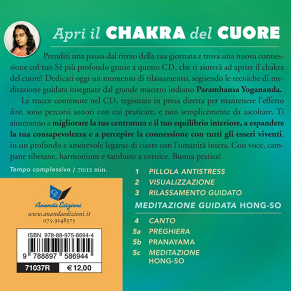 Apri il chakra del cuore - Medita con Yogananda - scaricabile - immagine 4
