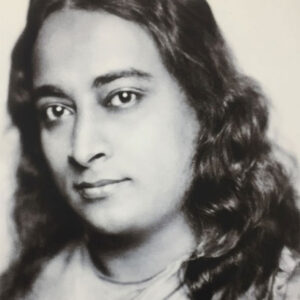 Fotografia Yogananda "Autobiografia di uno Yogi" - bianco e nero - 20,5x30,5cm