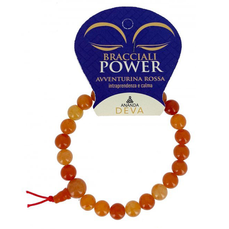 Bracciale Power - Avventurina rossa