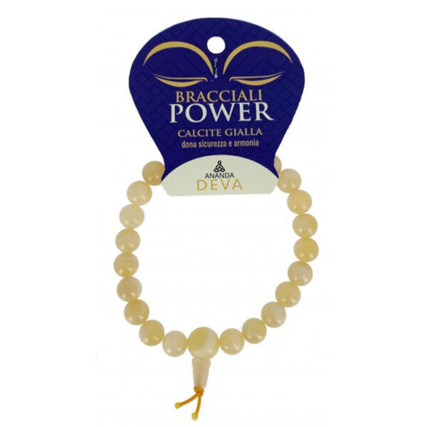 Bracciale Power - Calcite gialla
