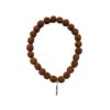 Bracciale di Rudraksha con Fiore di Loto - immagine 2