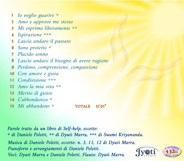 Canti di Guarigione - CD - immagine 2