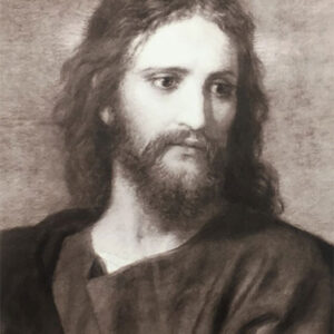 Fotografia "Gesù Cristo" - seppia - 20,5x30,5cm
