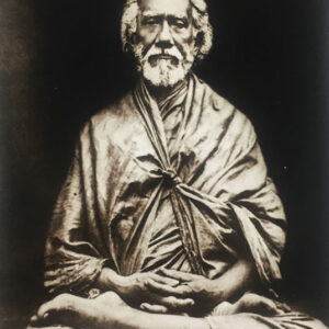 Fotografia “Sri Yukteswar” - bianco e nero - 12x17.5cm