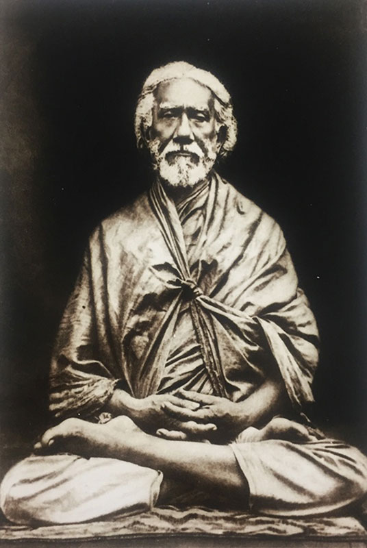 Fotografia “Sri Yukteswar” - bianco e nero - 12x17.5cm