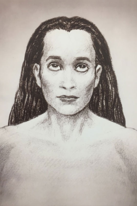 Fotografia "Babaji" - seppia - 20,5x30cm