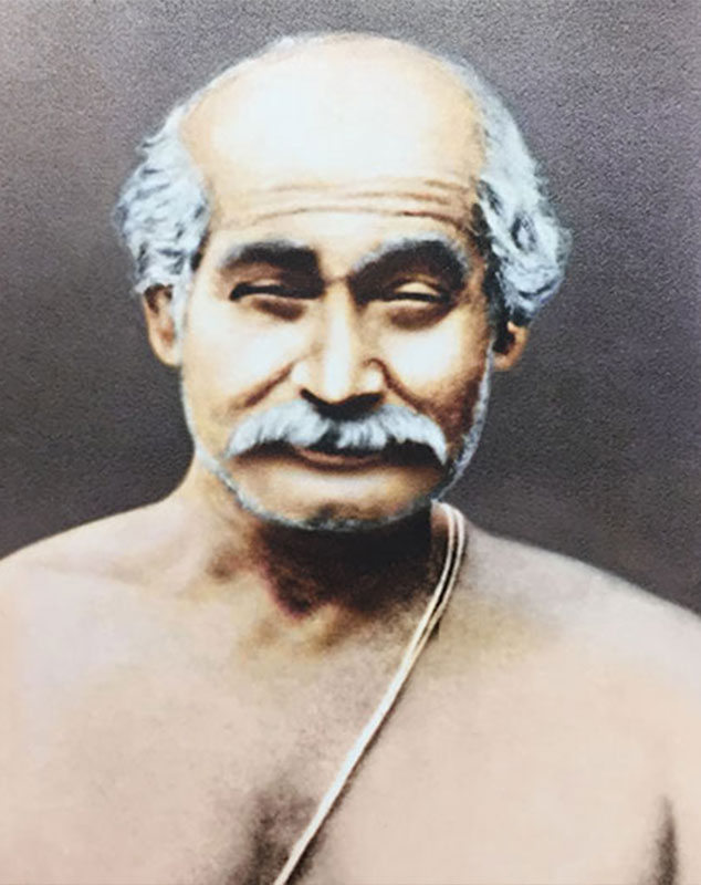 Fotografia “Lahiri Mahasaya” - a colori - 12,5x15,5cm