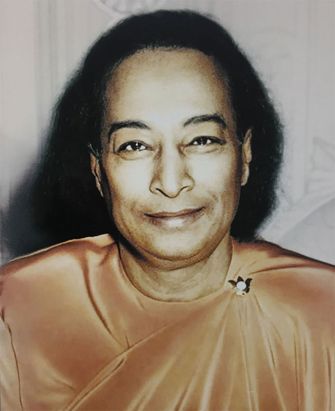 Fotografia Yogananda "Ultimo Sorriso" - a colori - 20x25cm