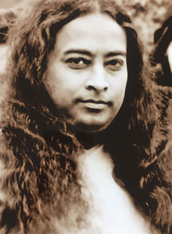 Fotografia "Paramhansa Yogananda" - seppia - 12x16cm