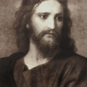 Fotografia "Gesù Cristo" - seppia - 21x30cm