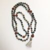 Foresta Yogica - Kriya Mala con Agata Indiana, semi di Rudraksha e cristalli