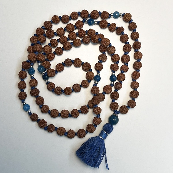 Kriya Mala di Rudraksha e Apatite