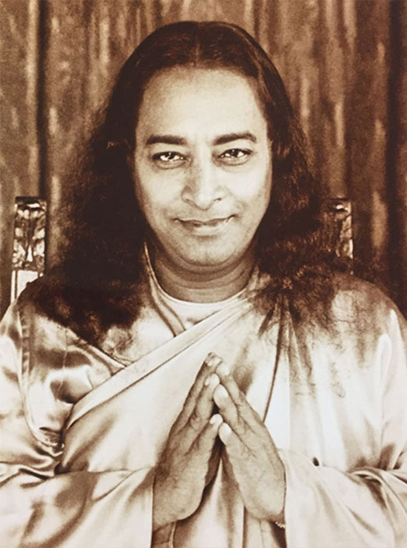 Fotografia Yogananda “Master Pronam” - seppia - 12x16cm