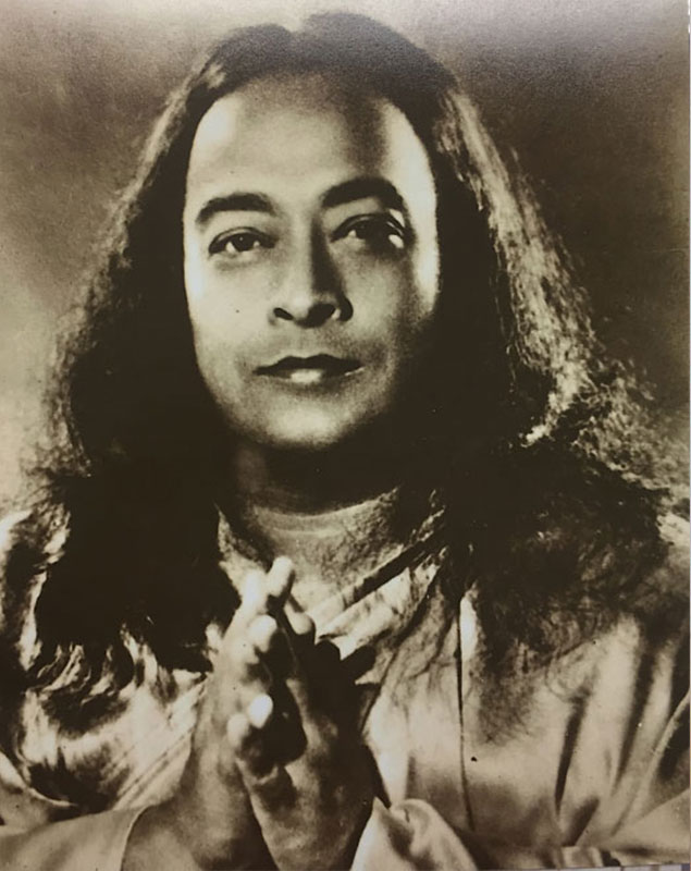 Fotografia Yogananda "Master Pronam" - seppia -  20x25cm