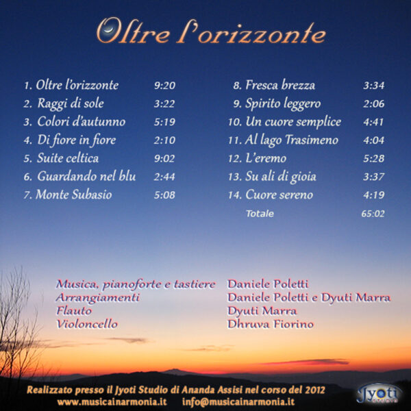 Oltre l'orizzonte - CD - immagine 2
