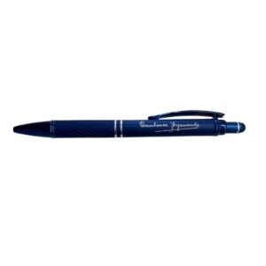Penna “Paramhansa Yogananda” con finiture in blu