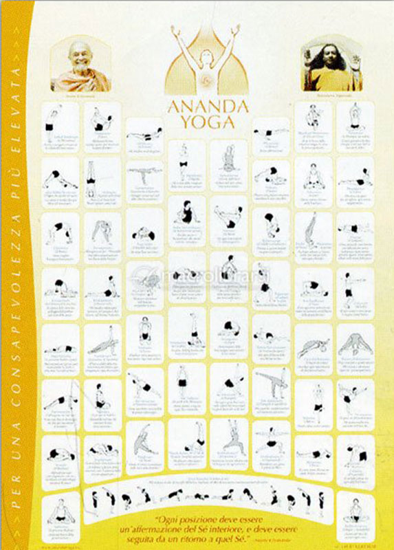 Poster "Ananda Yoga"