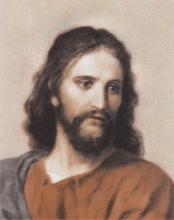 Le rivelazioni di Cristo + Ritratto su tela di Gesù - a colori - immagine 6