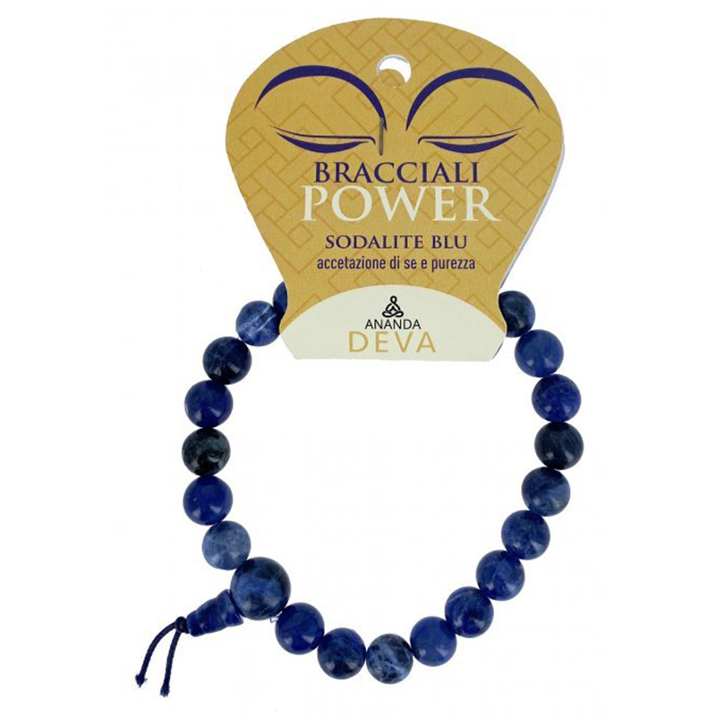 Bracciale Power - Sodalite blu