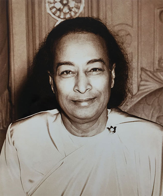 Fotografia Yogananda "Ultimo Sorriso" - seppia -  20x25cm